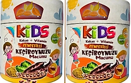 İkili çocuk keçiboynuzuözü kakaolu